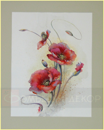 Акварель МАКИ