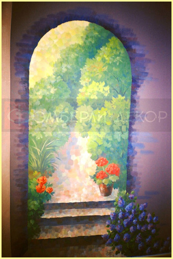 Роспись ВОЛШЕБНЫЙ САД