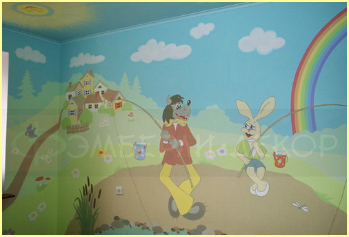 Роспись детской МУЛЬТПАРАД