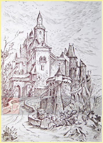 Графика СРЕДНЕВЕКОВЫЙ ГОРОД