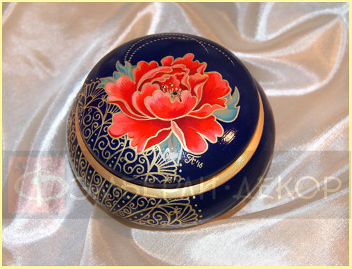 Шкатулка КОРОЛЕВСКИЙ ПИОН