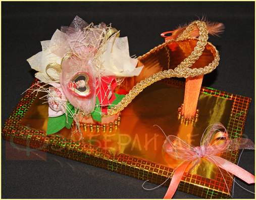 Композиция из сладостей ЗОЛУШКА