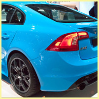 голубой - авто