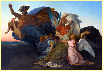 А. Кабанель. Смерть Моисея. 1851