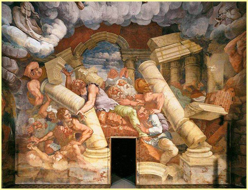 Дж. Романо. Гибель гигантов. 1530 -1535