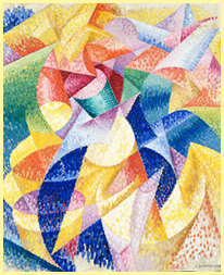  Д. Северини. Балерина – море. 1913