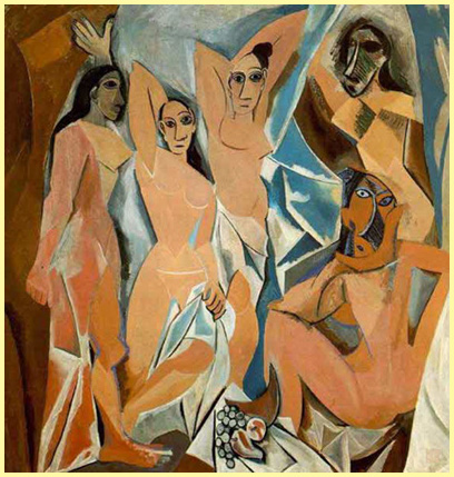 П. Пикассо. Авиньонские девицы. 1907
