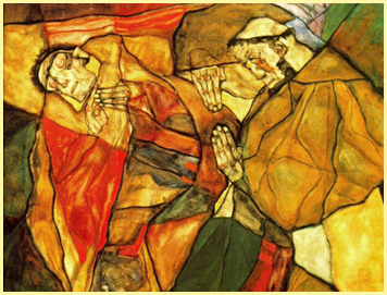 Э. Шиле. Агония. 1912