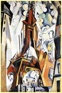 Р. Делоне. Эйфелева башня. 1911