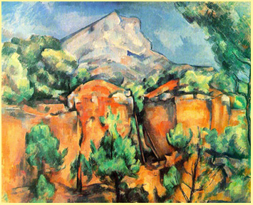 П. Сезанн. Вид на гору Св. Виктории. 1897 – 1900