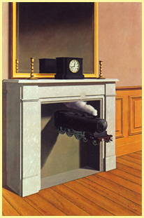 Р. Магритт. Дыра времени. 1939