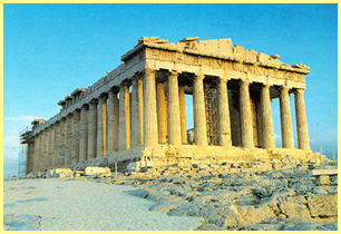 Парфенон в Афинах