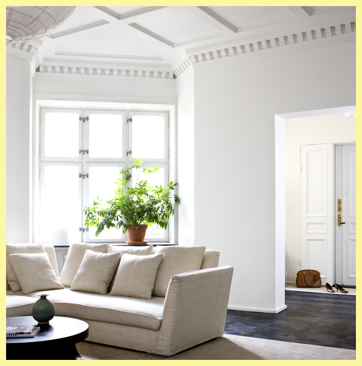 белый - интерьер